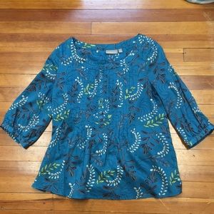 Croft & Barrow pin tuck blouse